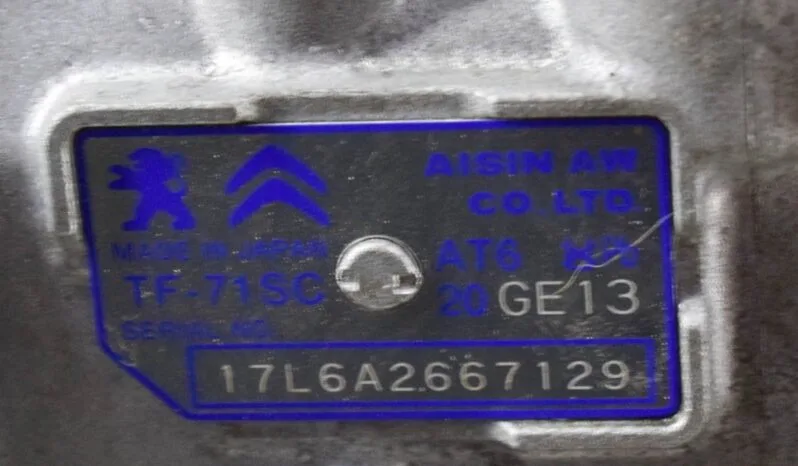 PEUGEOT 308 SW II gearbox 96 kW 2018 full
