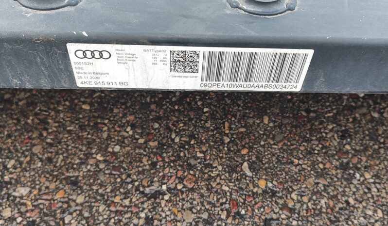 AUDI E-TRON Sportback GEA battery  2019 pieno