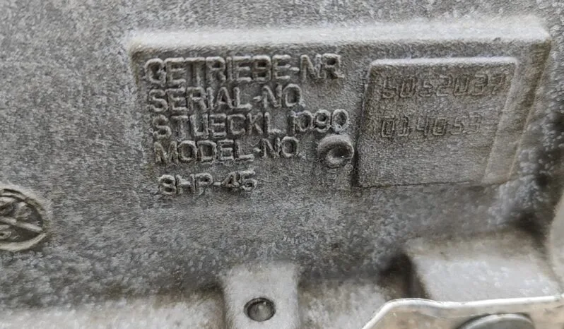 BMW 1 F20 gearbox 100 kW 2013 full