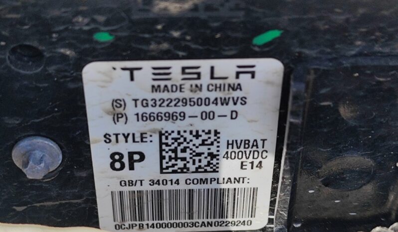 TESLA MODEL Y battery  2022 lleno