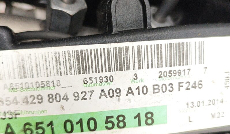 Mercedes-Benz CLA (C117) engine 651.930 130kW pieno